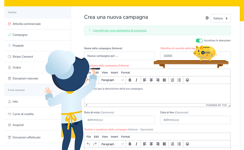 Designing your campaign